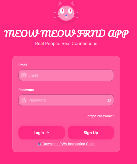 Meow Meow Frnd — make friends online