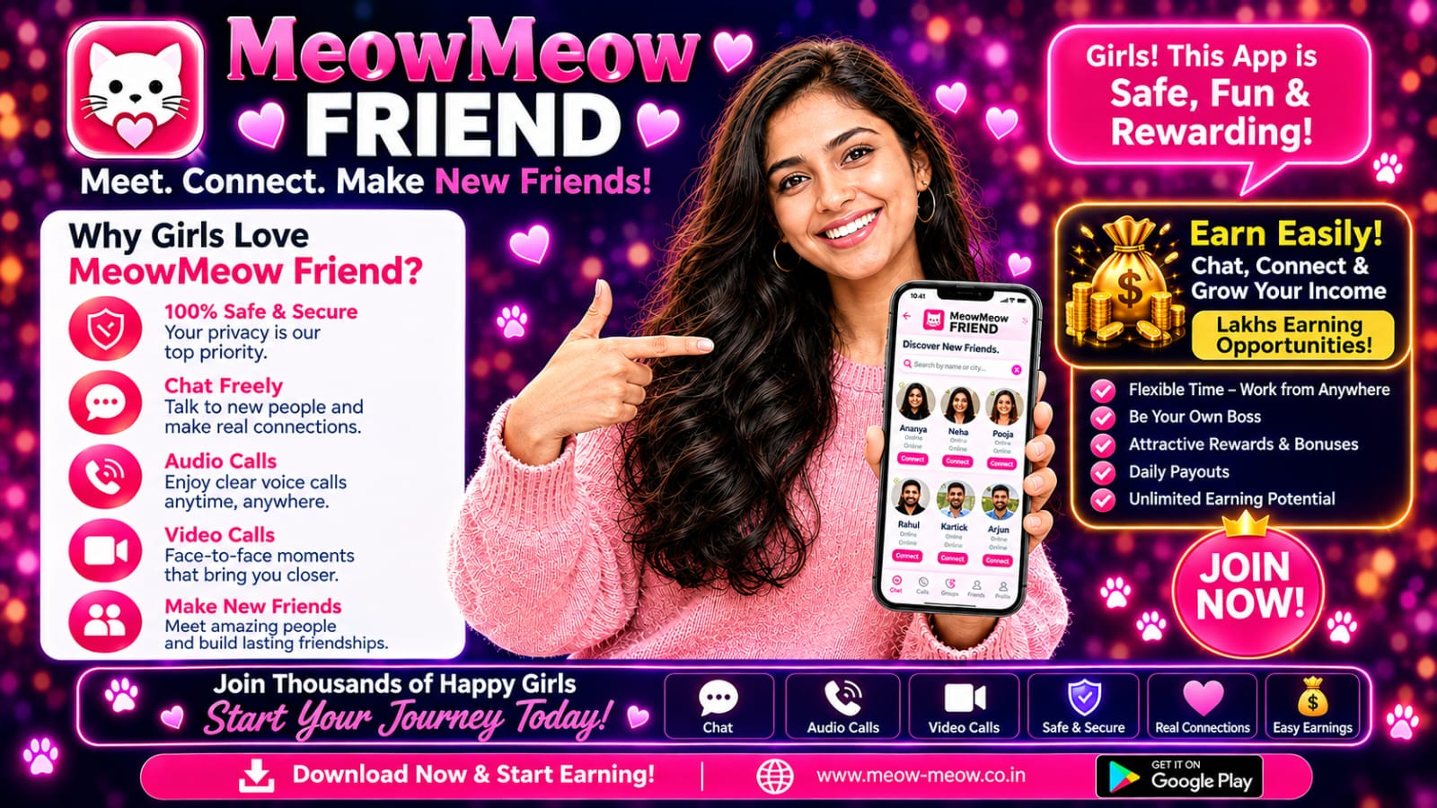 Meow Meow Frnd — make friends online